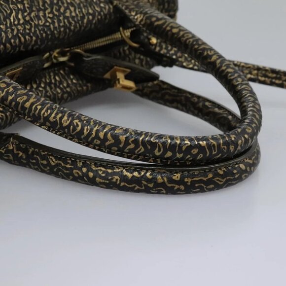 Chloe Hand Bag Leather 2way Gold - Picture 8 of 15